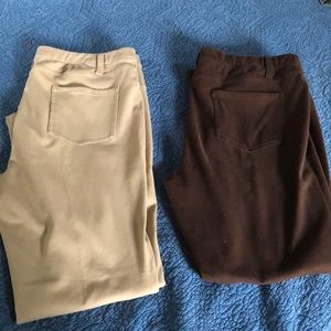 Legging bundle brown and tan